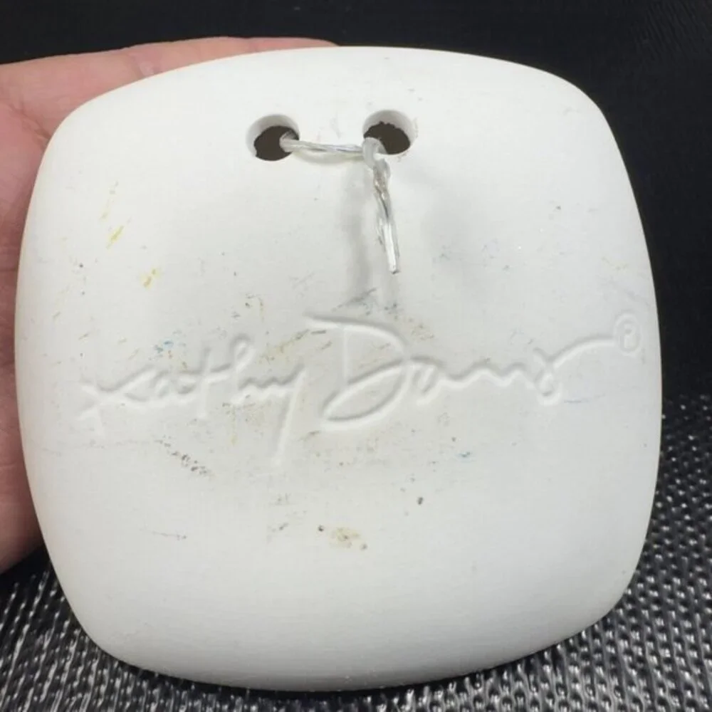 Kathy Davis For Demdaco Be Still Ceramic‎ Wall Plaque Hanging Figurine Pottery